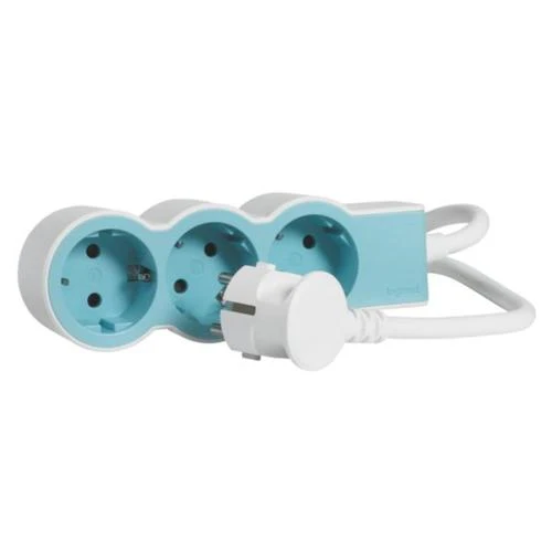Legrand 694551 Multi-Outlet Extension 3-Socket 1.5m White