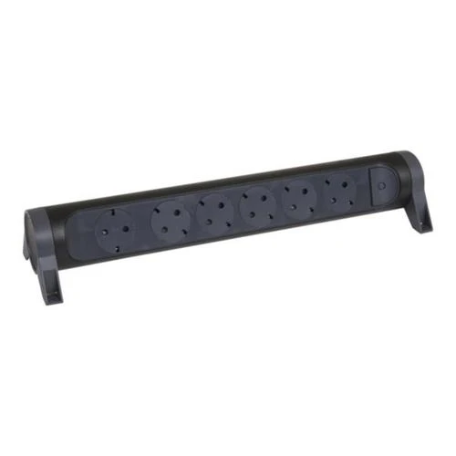 Legrand 694548 Rotating Multi-Outlet Extension 6-Socket Unwired