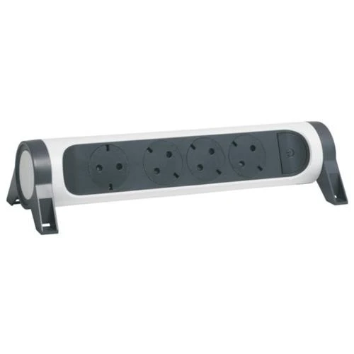 Legrand 694544 Rotating Multi-Outlet Extension 4-Socket Unwired