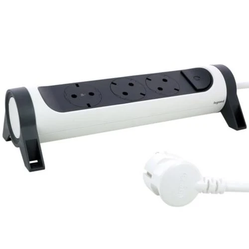 Legrand 694541 Rotating Multi-Outlet Extension 3-Socket 5m Cable