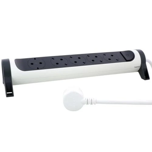 Legrand 694538 Rotating Multi-Outlet Extension 5-Socket 3m Cable