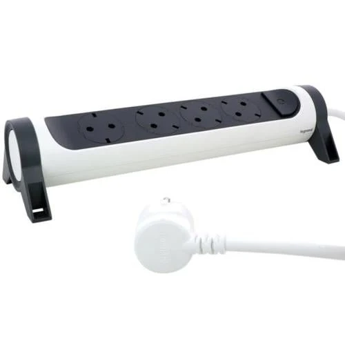 Legrand 694536 Rotating Multi-Outlet Extension 4-Socket 3m Cable