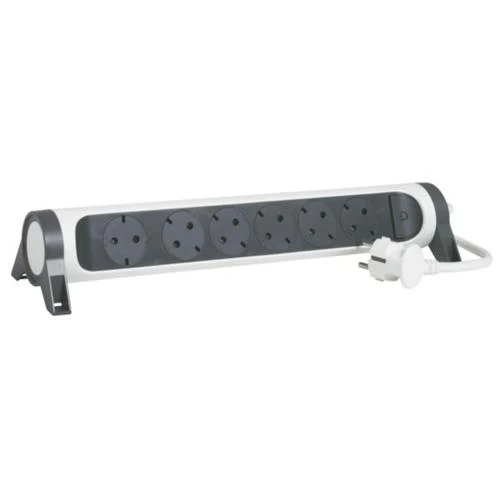 Legrand 694533 Rotating Multi-Outlet Extension 6-Socket 1.5m Cable