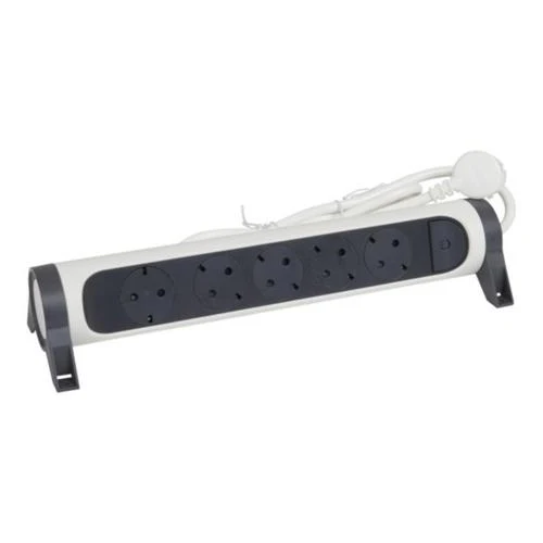 Legrand 694531 Rotating Multi-Outlet Extension 5-Socket 1.5m Cable