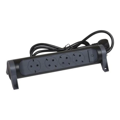 Legrand 694530 Rotating Multi-Outlet Extension 4-Socket 1.5m Cable