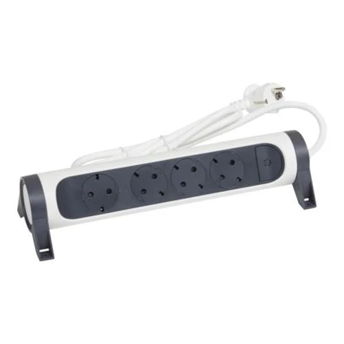 Legrand 694529 Rotating Multi-Outlet Extension 4-Socket 1.5m Cable