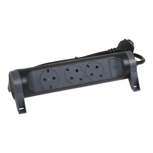 Legrand 694528 Rotating Multi-Outlet Extension 3-Socket 1.5m Cable