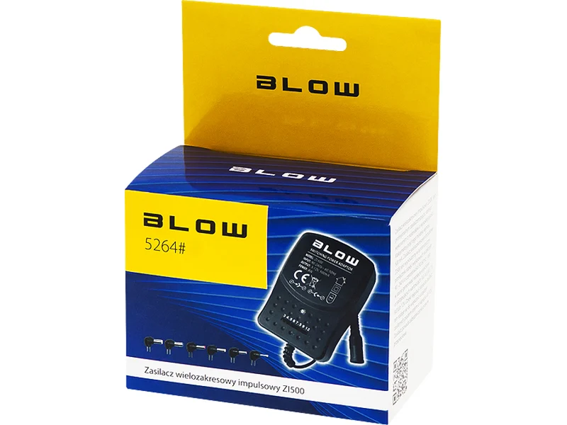 Universelles geregeltes Netzteil 3-12V 500mA Blow ZI500 5264#