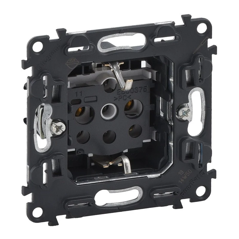 Legrand 753025 Valena In'Matic Schuko Socket Mechanism 16A 2P+E