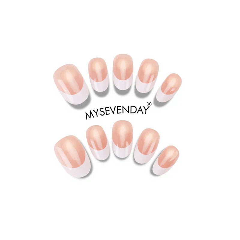 Press-On Französische Tip Nails Karnz