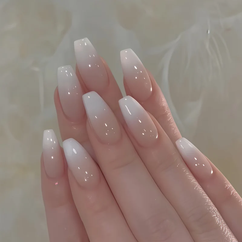 Premium Ombre Press-On Nail Set Karnz
