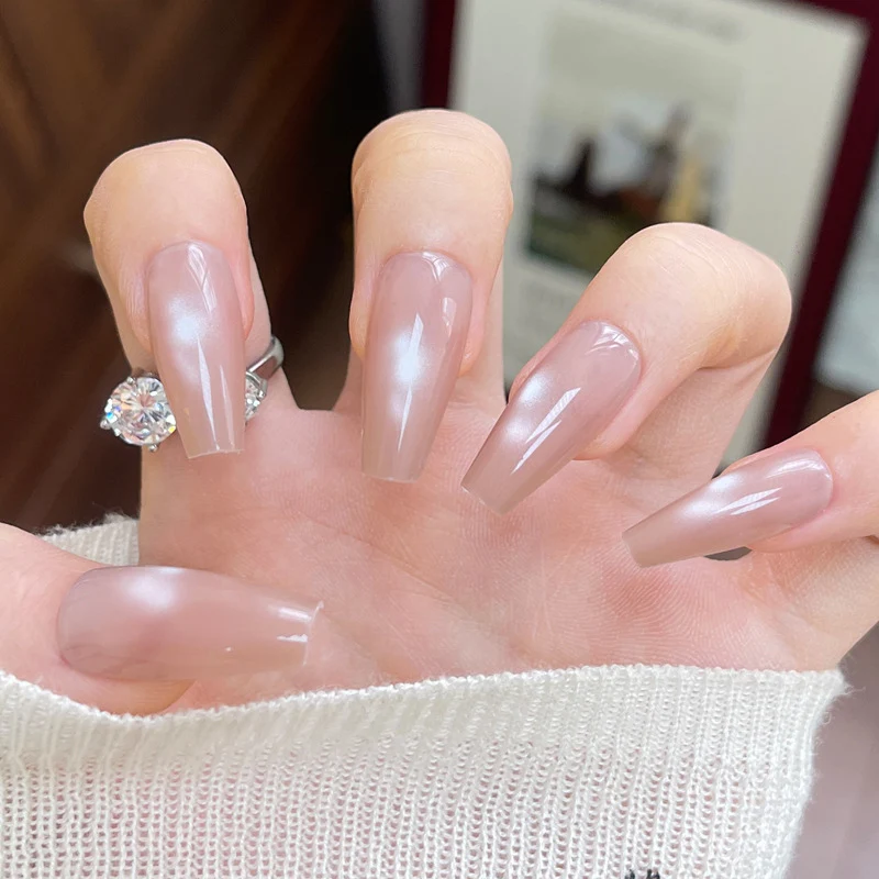 Premium Lange Press-On Nagel Set Karnz