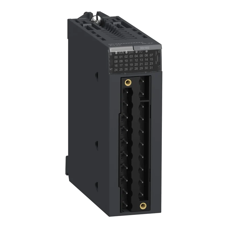 Schneider BMXDDI1602 Discrete Input Module, Modicon X80, 16 Inputs, 24VDC Positi