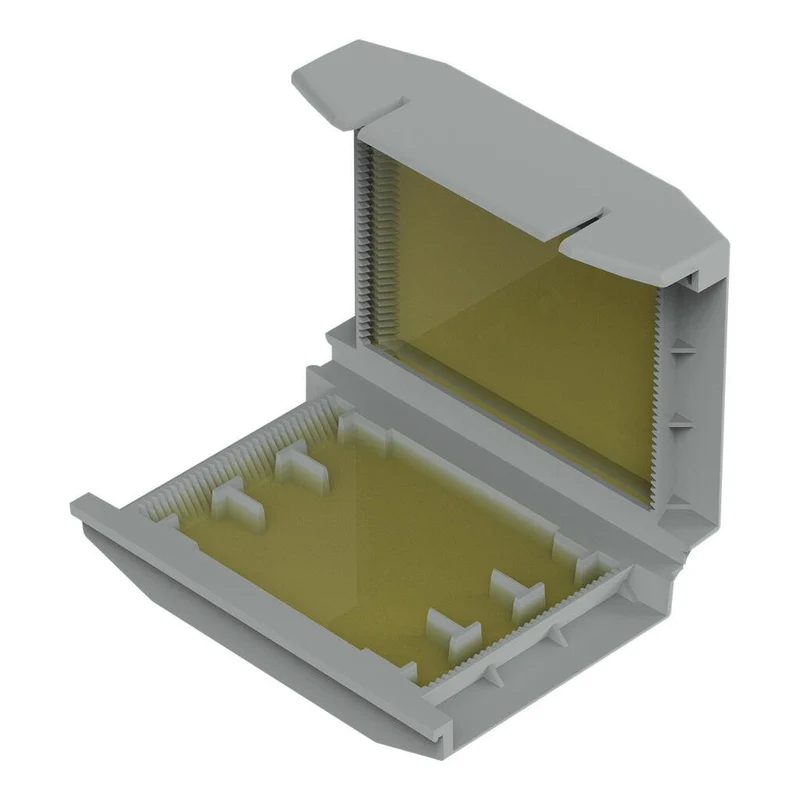 WAGO 207-1373 Gelbox Inline 221 Series max. 4 mm² Size 2 IPX8 Gray