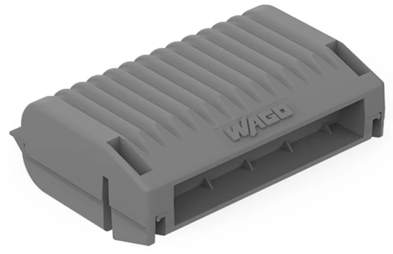 WAGO 207-1433 Gelbox Branch 221 Series 6 mm² Size 3 Gray IPX8