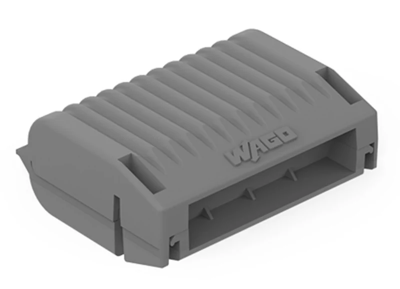 WAGO 207-1432 Gelbox Branch for 221 Series 6 mm² Size 2 Gray IPX8