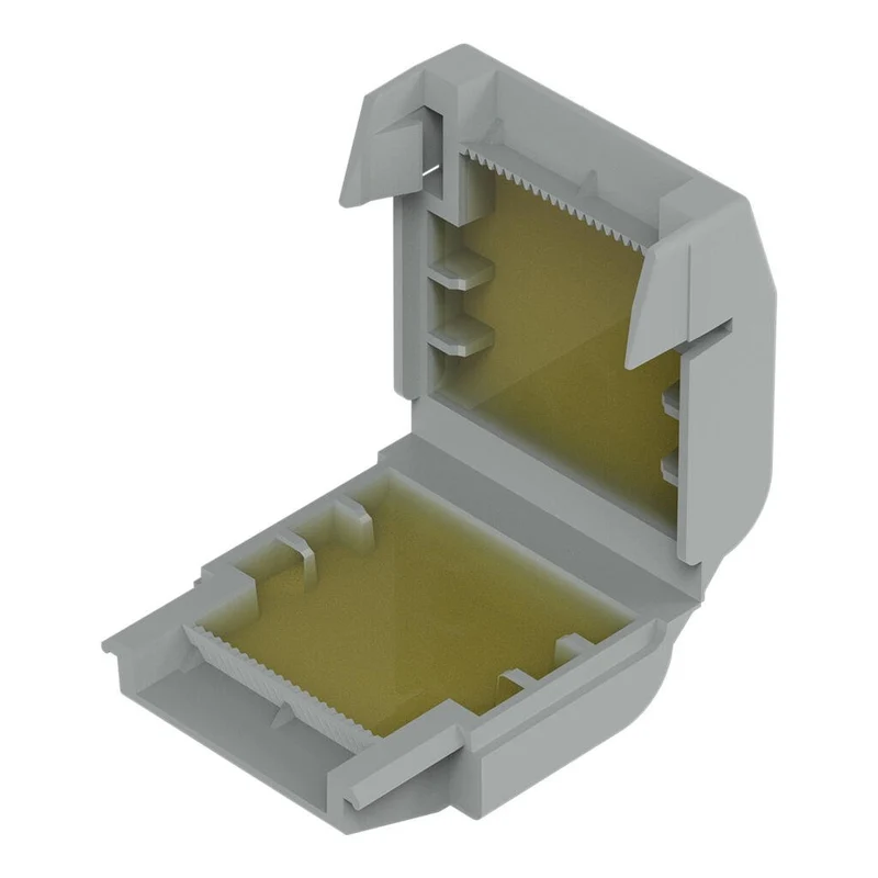 WAGO 207-1331 Gelbox Branch for 221 & 2x73 Series 4 mm² Size 1 Gray IPX8
