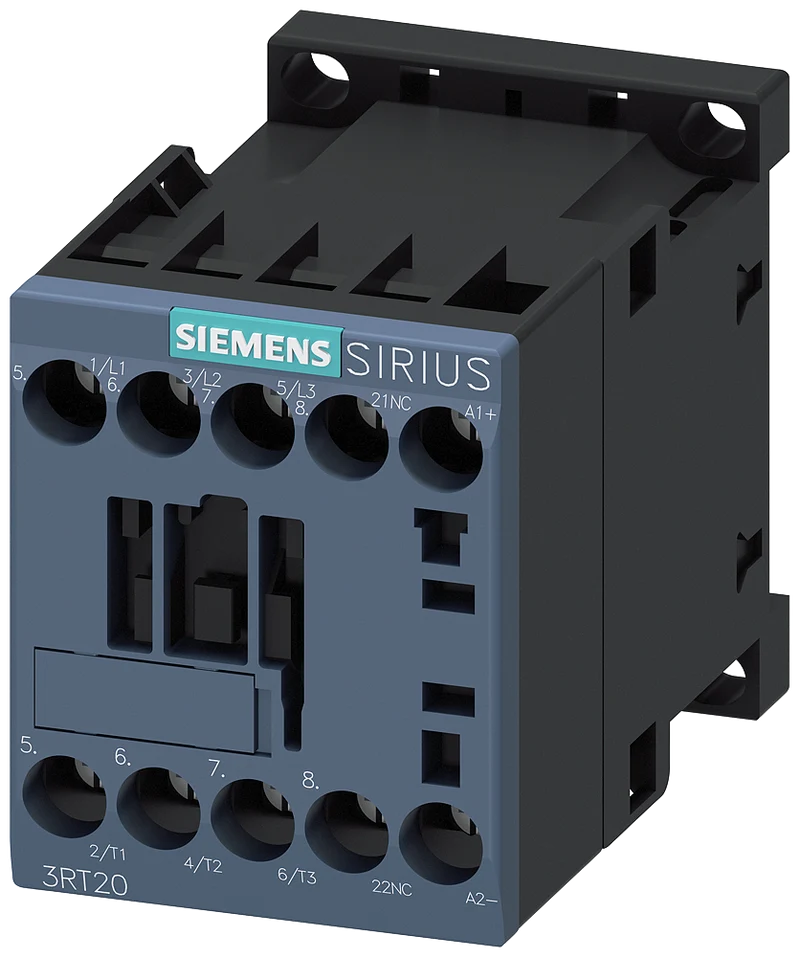 Siemens 3RT2017-1BB42 SIRIUS 3-Pole Contactor 9 A 24 V DC Coil