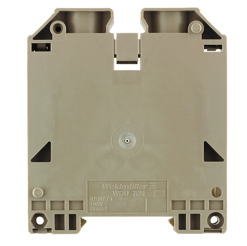Weidmuller 9512190000 WDU 70N/35 Feed-Through Terminal Block 70mm² 1000V 192A