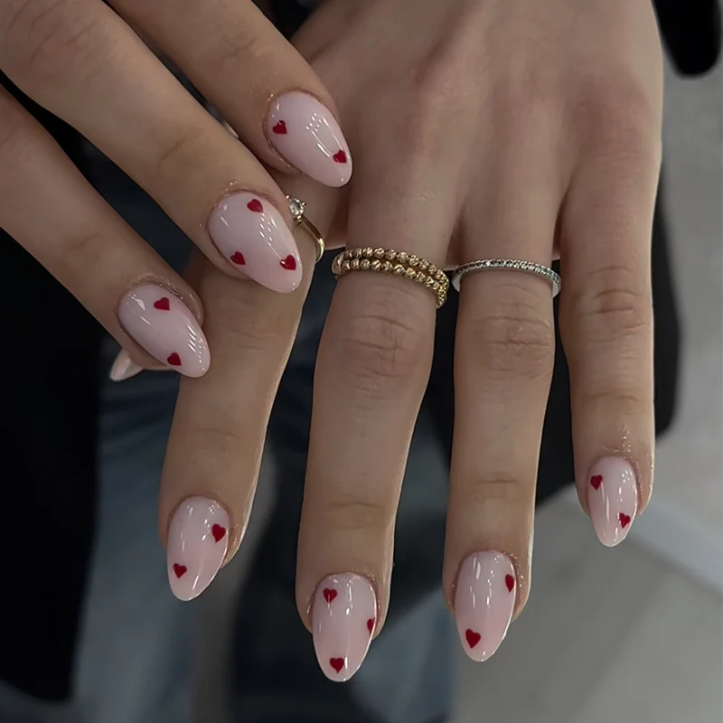 Herz-Design Press-On Nail Set Karnz
