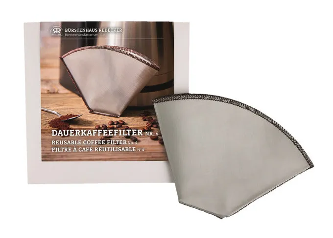 REDECKER Dauerkaffeefilter Nr. 4