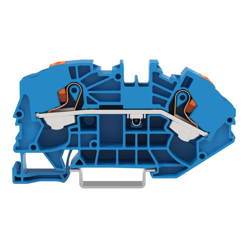 WAGO 2216-7604 TOPJOB S 2-Conductor Supply Terminal Block 16mm Blue