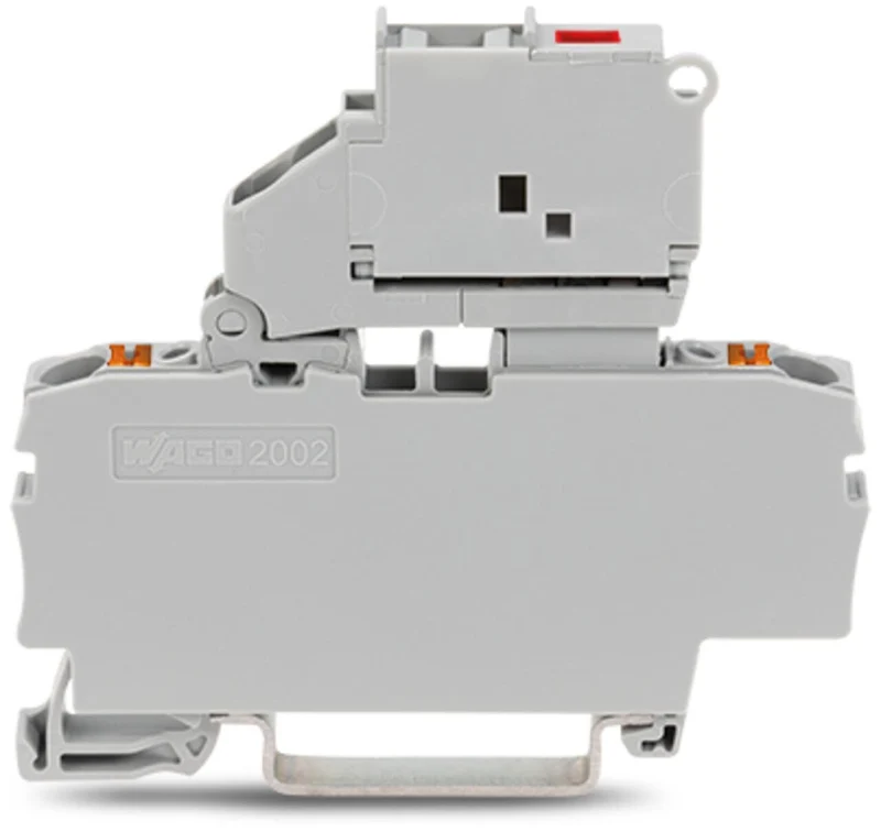 WAGO 2202-1611/1000-541 2-Conductor Fuse Terminal Block 2.5mm² LED 6.3A