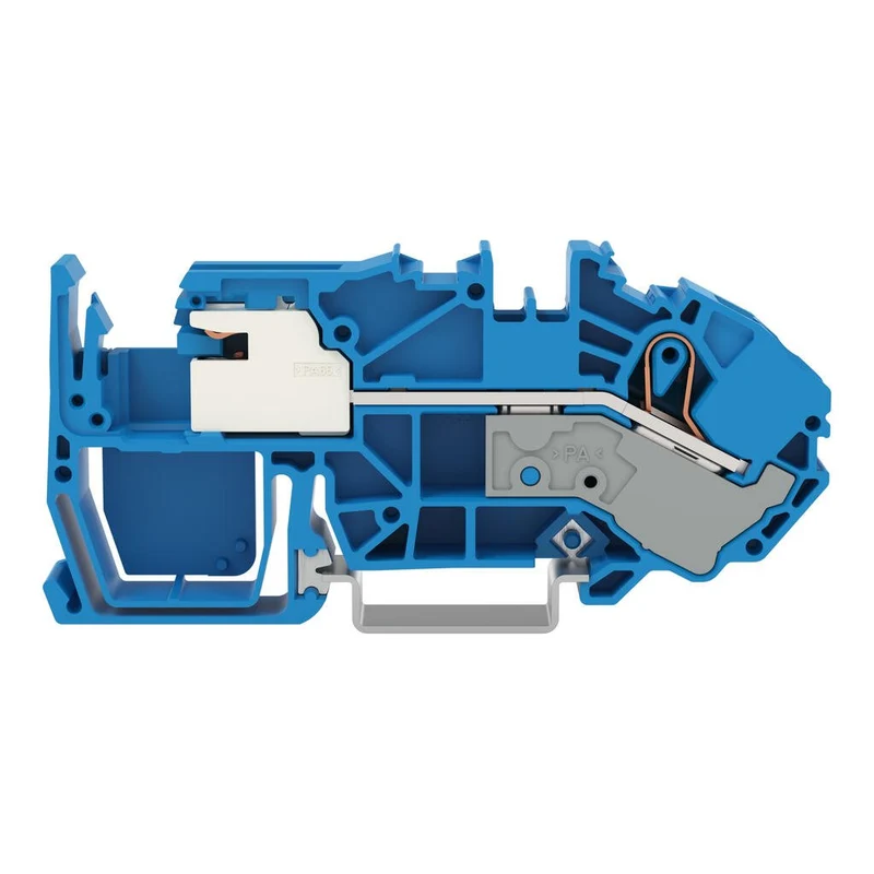 WAGO 2016-7714 TOPJOB S 1-Conductor N-Disconnect Terminal Block 16mm Blue