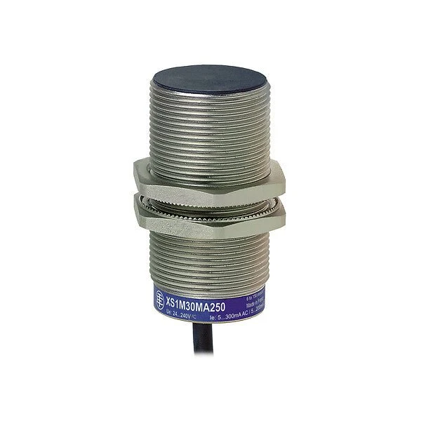 XS630B1MAL2 Telemecanique Inductive Proximity Sensor M30 62mm 24-240V AC/DC 2m