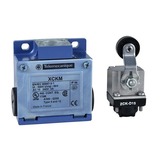 XCKM115 Telemecanique Limit Switch Thermoplastic Roller Lever 1NC+1NO Pg11