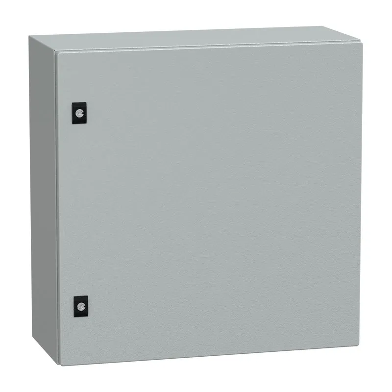 Schneider NSYCRN66250P PanelSet CRN Plain Door With Mounting Plate, H600xW600xD2
