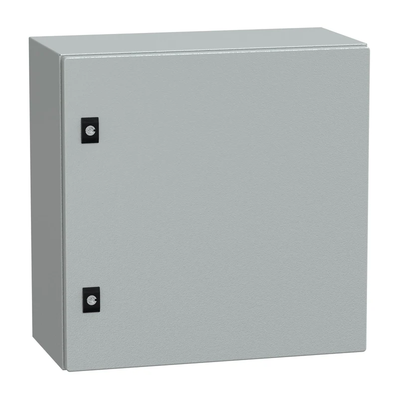 Schneider NSYCRN55250P PanelSet CRN Plain Door With Mounting Plate, H500xW500xD2