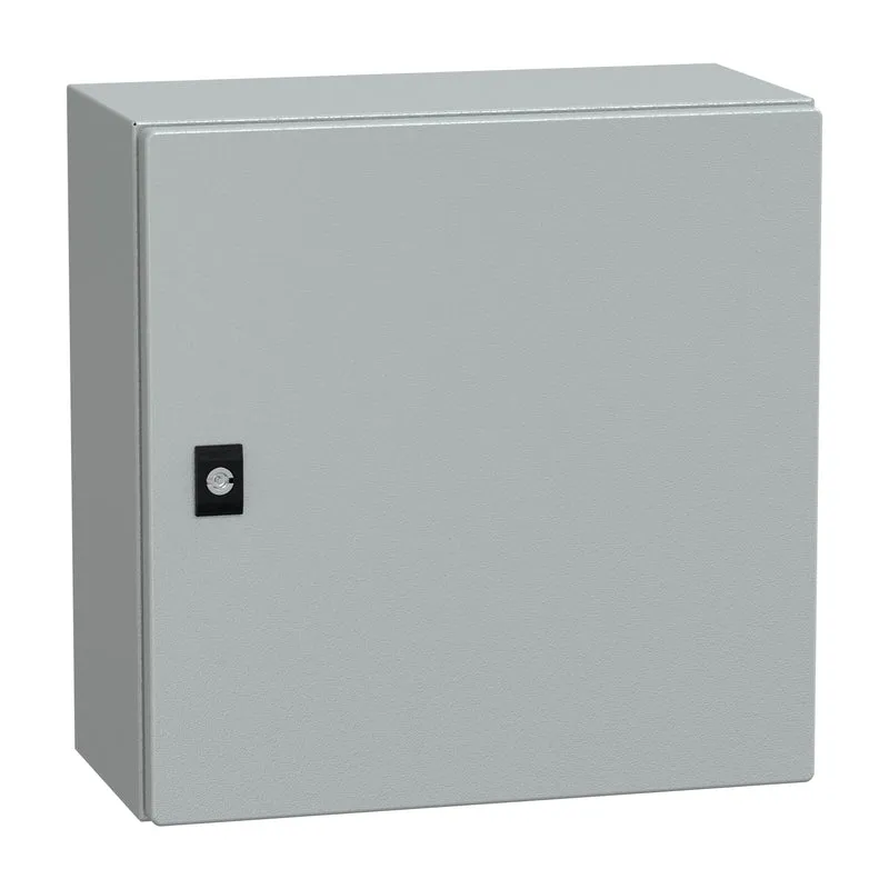 Schneider NSYCRN44200P PanelSet CRN Plain Door With Mounting Plate, H400xW400xD2