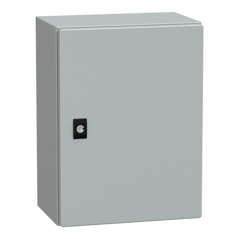 Schneider NSYCRN43200P PanelSet CRN Plain Door With Mounting Plate, H400xW300xD2