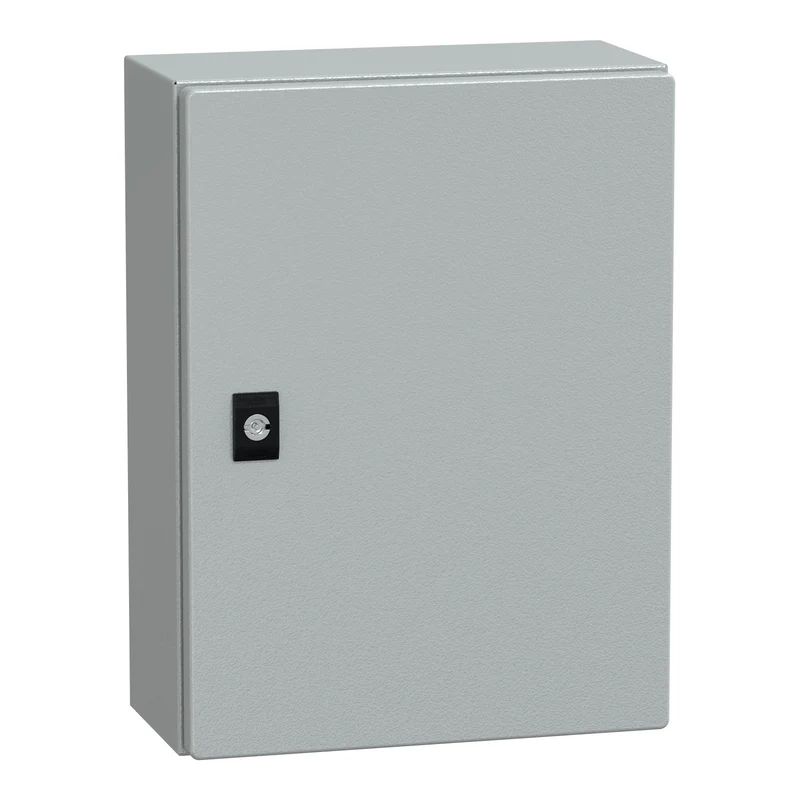 Schneider NSYCRN43150P PanelSet CRN Plain Door With Mounting Plate, H400xW300xD1
