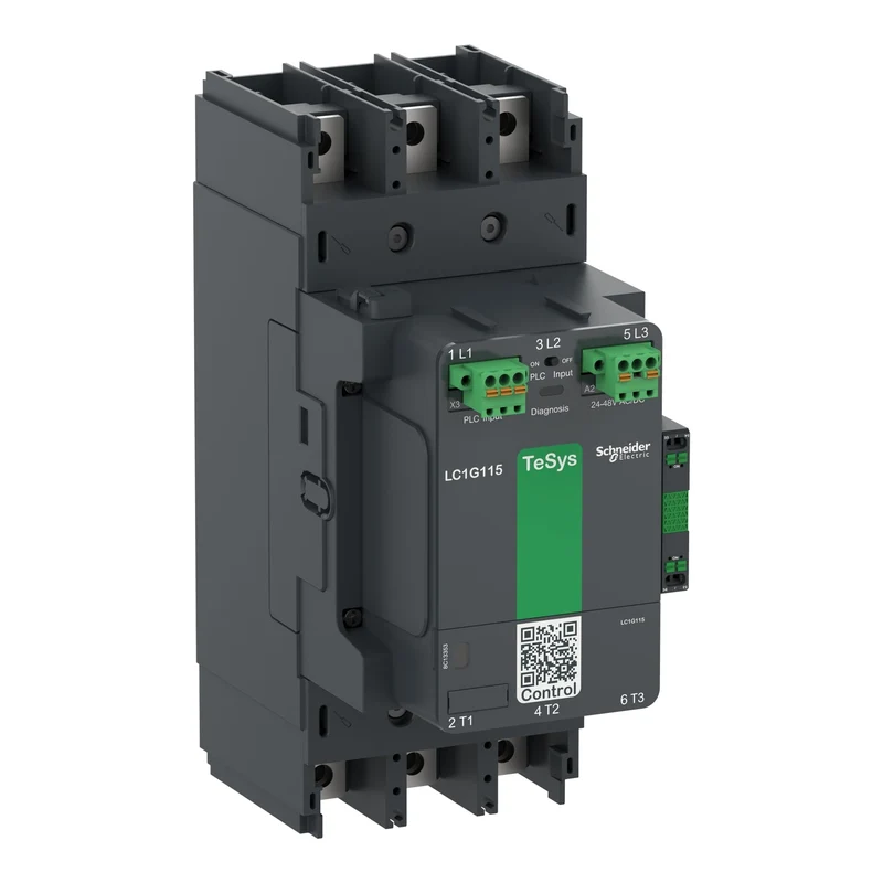 Schneider LC1G225LSEA TeSys Giga Contactor 3P 3NO 225A 55kW 200-500V AC/DC Coil