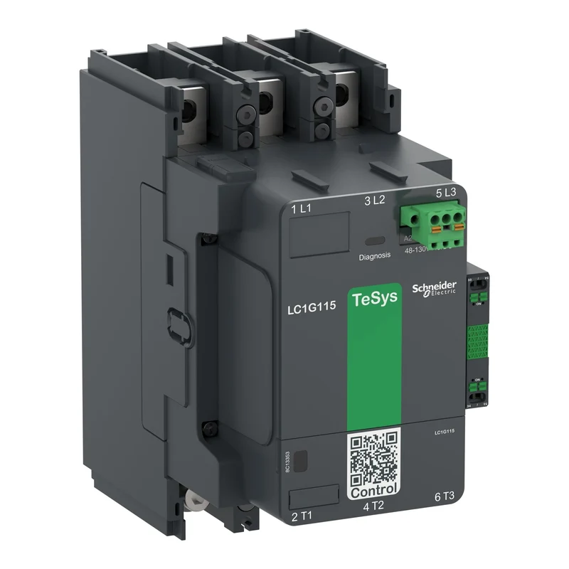 Schneider LC1G225KUEN TeSys Giga Contactor 3P 225A 100-250V AC/DC Coil