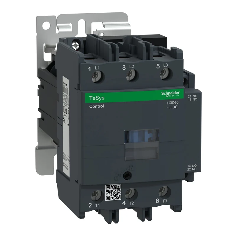 Schneider LC1D95BD TeSys D Contactor 3P 3NO 95A 25kW 24V DC Coil