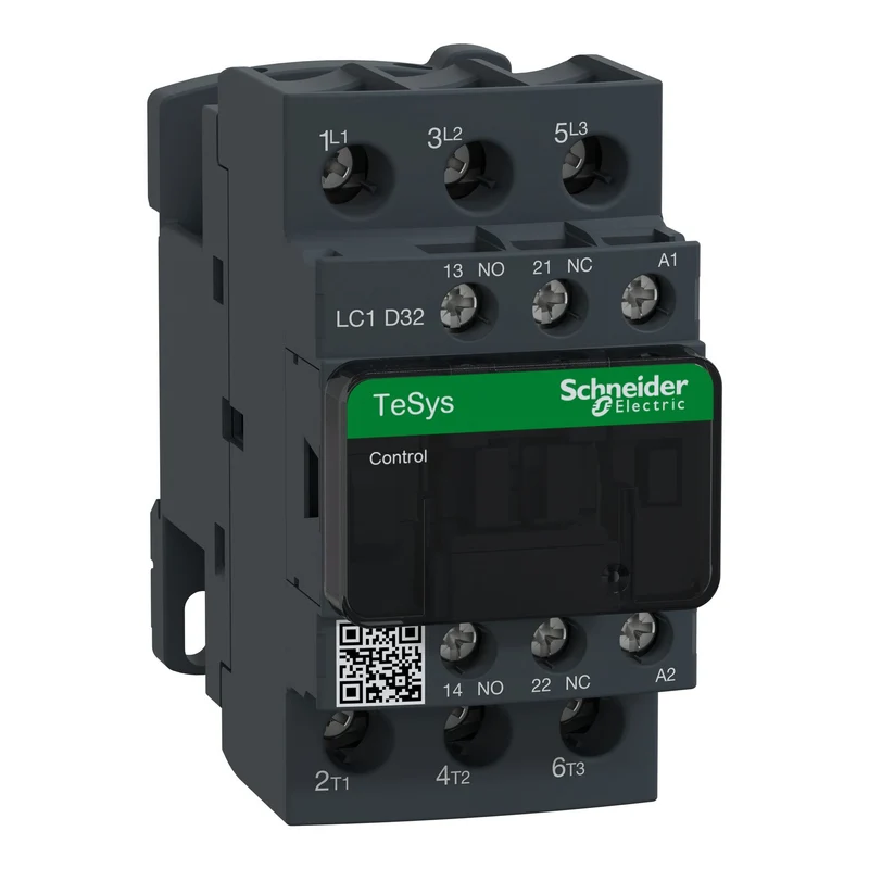 Schneider LC1D32M7 TeSys D Contactor 3P 3NO 32A 15kW 220V AC Coil