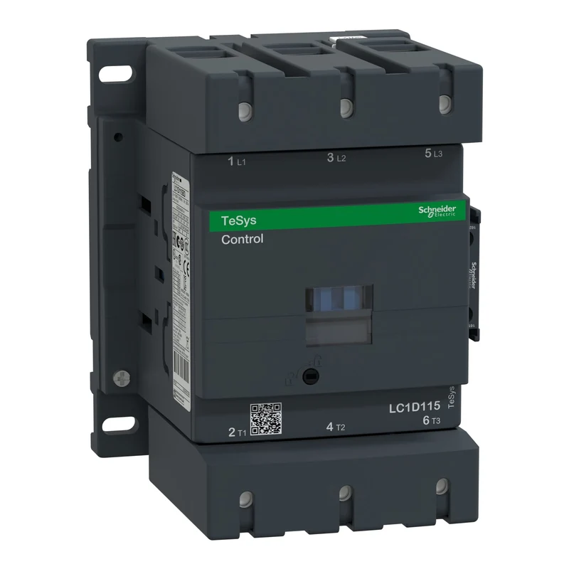 Schneider LC1D115BD TeSys D Contactor 3P 115A 30kW 24VDC Coil