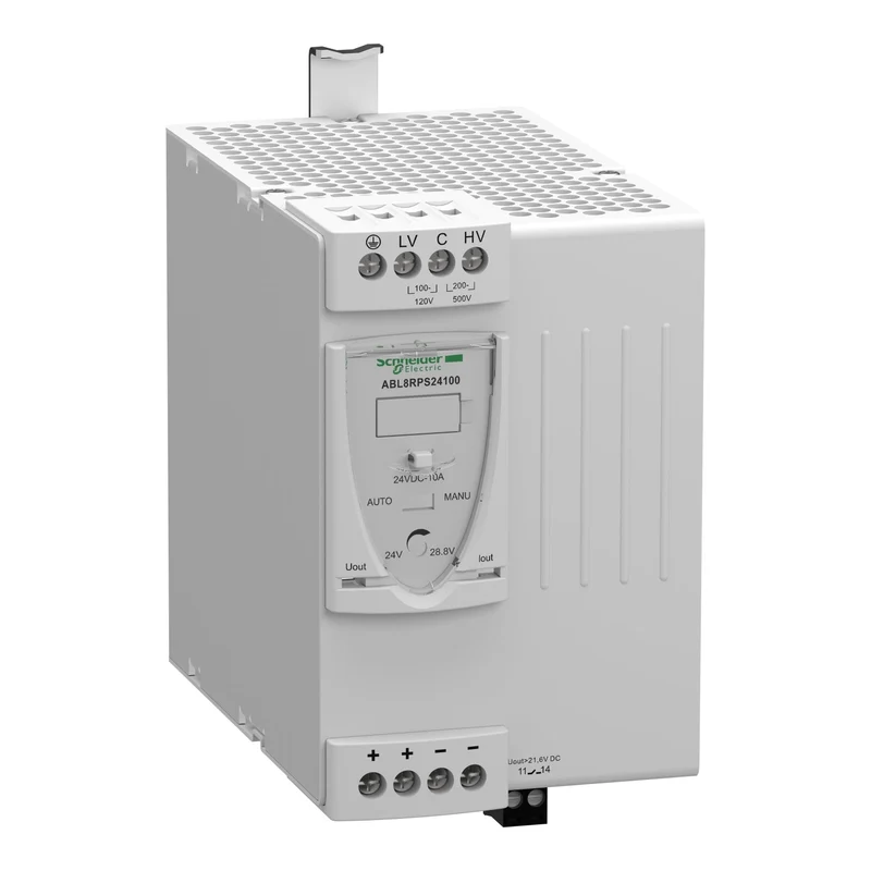 Schneider ABL8RPS24100 Regulated Switch Power Supply, ABL8 Modicon 24VDC 140W 10
