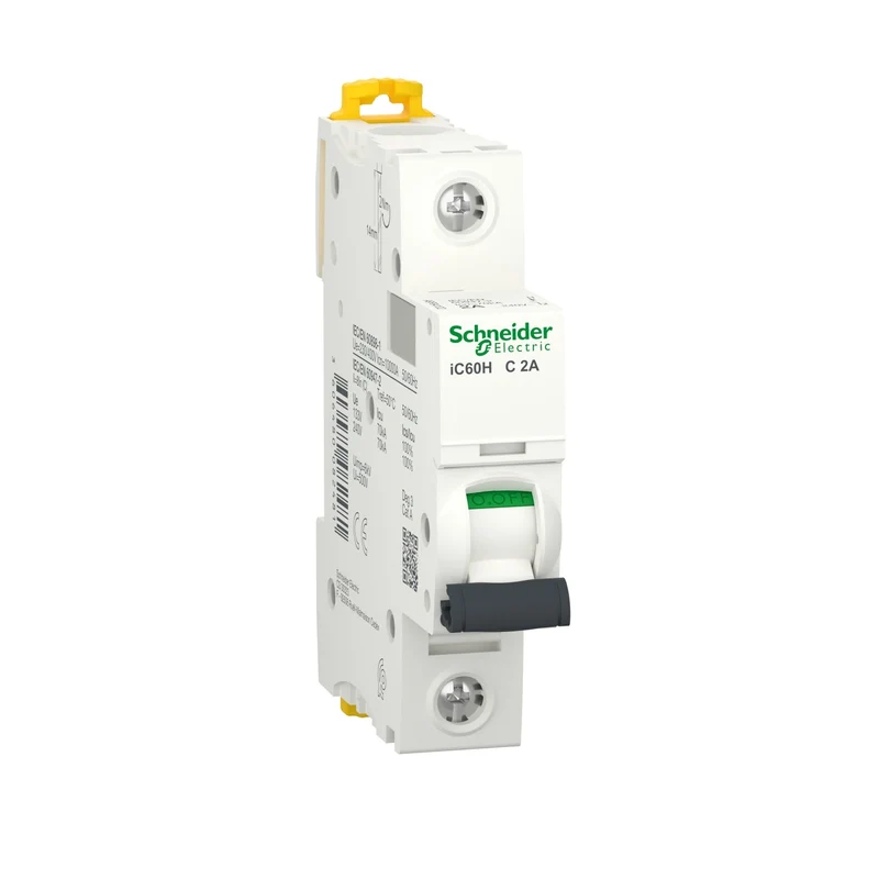 Schneider A9F84102 Acti9 iC60H MCB 1P C 2A 10kA