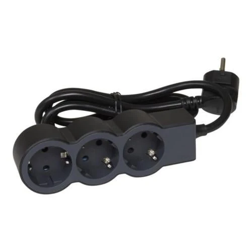 Legrand 694568 Multi-outlet 3 socket outlets cable 5m and 1.5mm² section