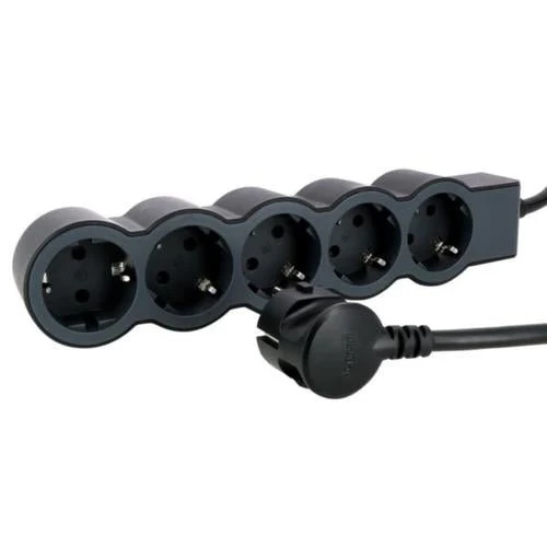 Legrand 694564 Multi-outlet 5 socket outlets cable 3m and 1.5mm² section