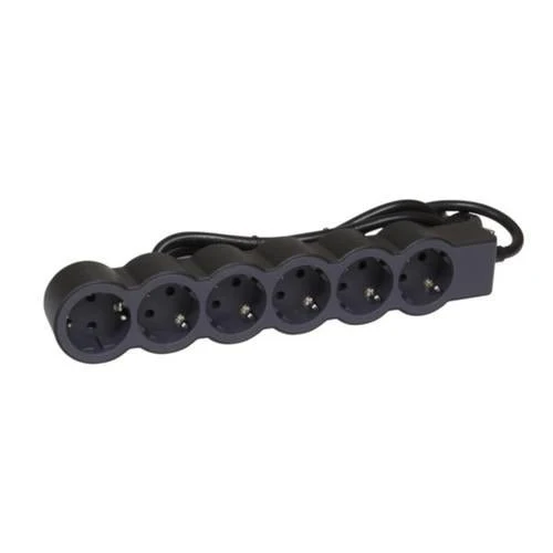 Legrand 694558 Multi-outlet 6 socket outlets cable 1.5m and 1.5mm² section