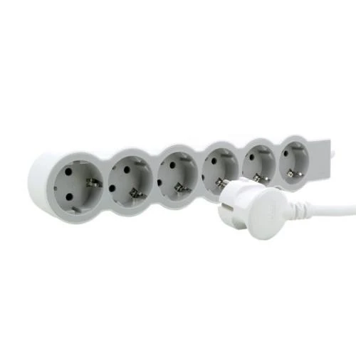 Legrand 694557 Multi-outlet 6 socket outlets cable 1.5m and 1.5mm² section
