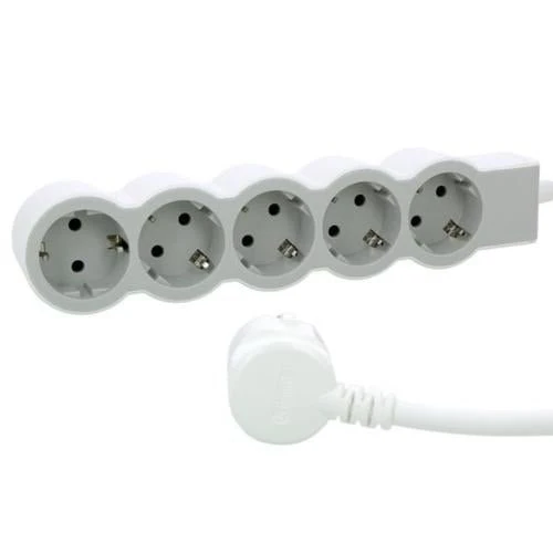 Legrand 694555 Multi-outlet 5 socket outlets cable 1.5m and 1.5mm² section