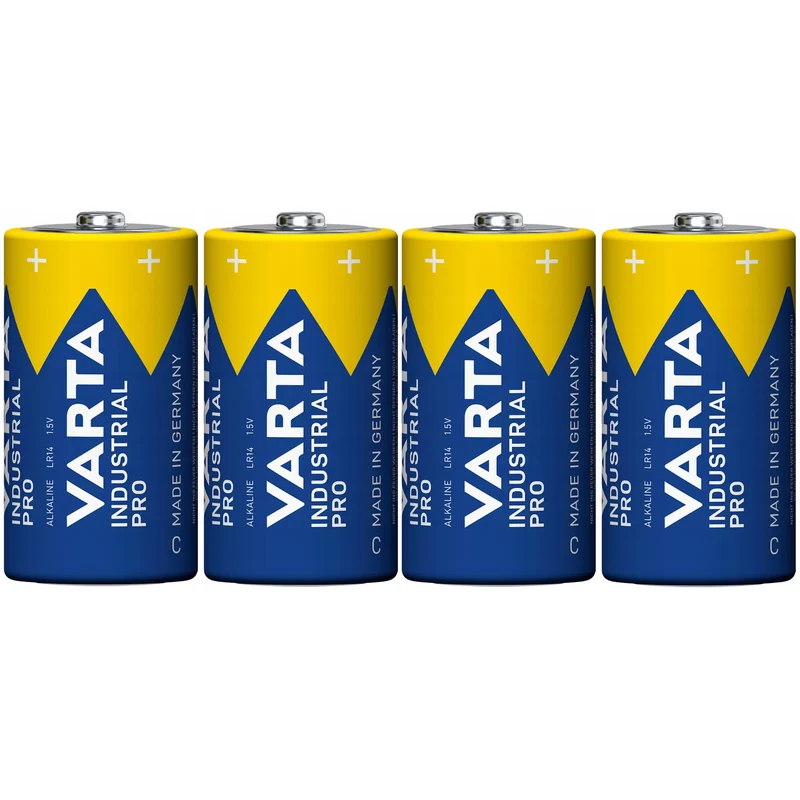 4x Batterie R-14 LR14 C 1,5 V Alkaline Varta Industrial Pro