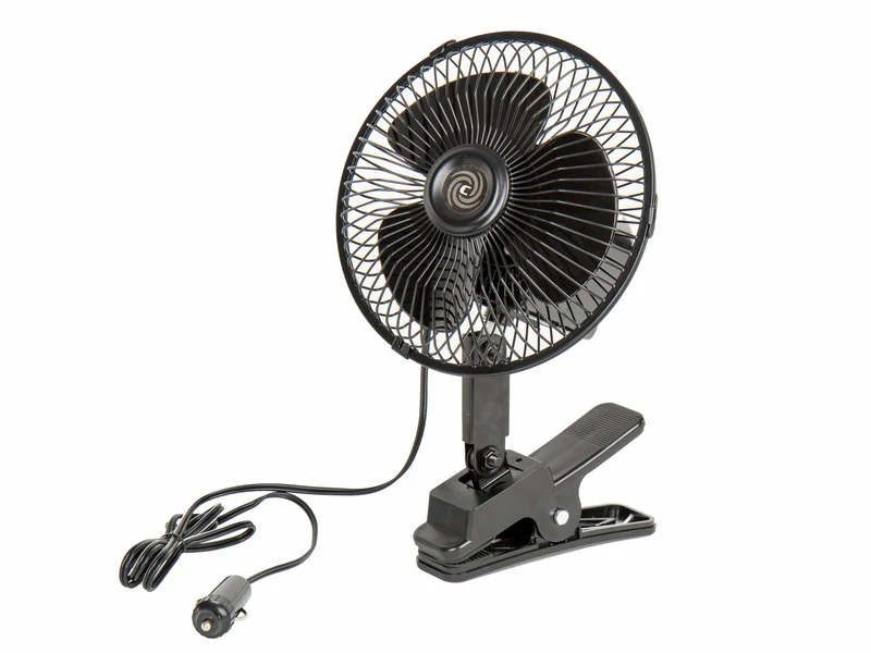 Ventilator 12V, mit Klammerhalterung