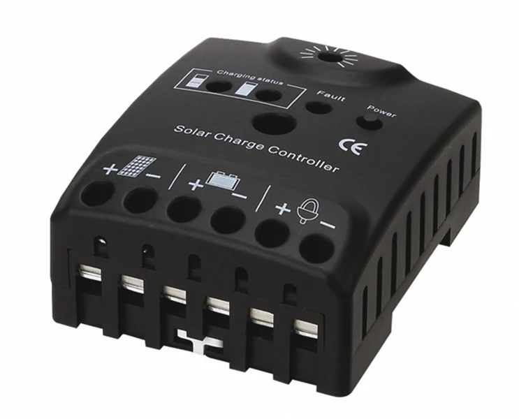 Carbest Solarladeregler 12 V/24 V - 15A - PWM Laderegler
